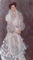 Portrait of Hermine Gallia - Gustav Klimt