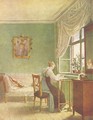 Seamstress at the window - Georg Friedrich Kersting