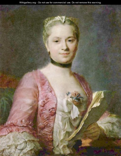 Portrait of a lady 2 - Maurice Quentin de La Tour