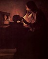 Penitent Mary Magdalene (Magdalena Fabius) - Georges de La Tour