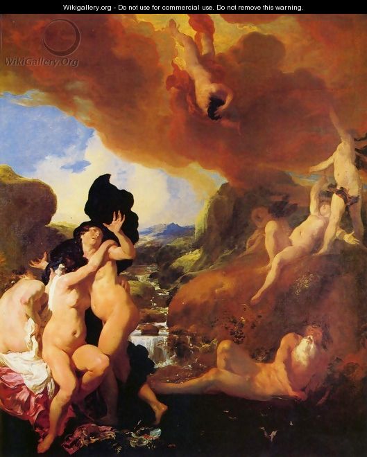 Fall of Phaeton - Johann Liss