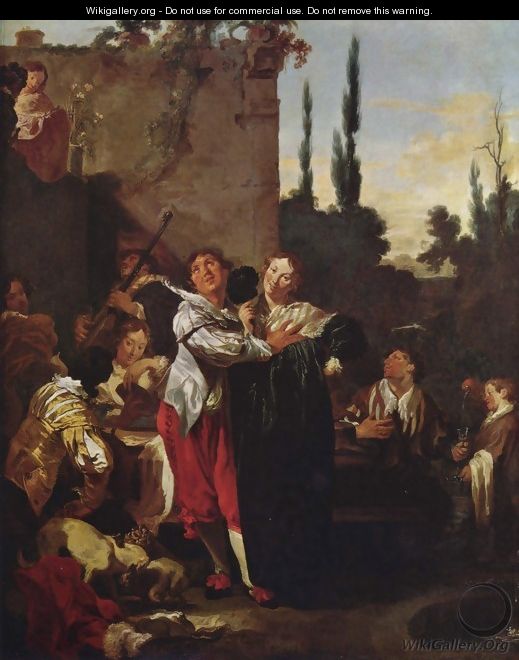 The prodigal son - Johann Liss
