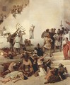 The destruction of the Temple of Jerusalem, detail - Francesco Paolo Hayez