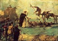Miracle rescue by a Dominican saint - Francesco Guardi