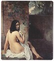 Back view of a bather - Francesco Paolo Hayez