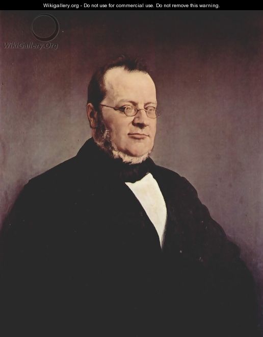 Portrait of Camillo Benso di Cavour - Francesco Paolo Hayez