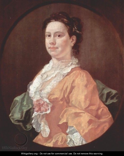 Portrait of Madame Salter - William Hogarth