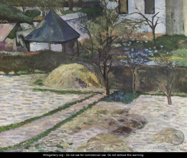 Landscape at Osny - Paul Gauguin