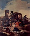 Designs for tapestries to decorate the royal palace of El Pardo and El Escorial, scene The harness Seller - Francisco De Goya y Lucientes