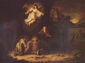 Manoah's sacrifice - Govert Teunisz. Flinck