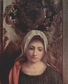 Altar of Castelfranco, Scene Madonna Enthroned with St. liberalism of Treviso and St. Francis, Detail Maria - Giorgio da Castelfranco Veneto (See: Giorgione)