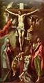 Christ on the cross with Mary, John and Mary Magdalene - El Greco (Domenikos Theotokopoulos)