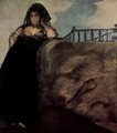 Woman in black - Francisco De Goya y Lucientes