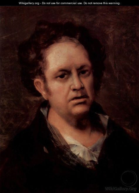 Self-portrait of the artist - Francisco De Goya y Lucientes