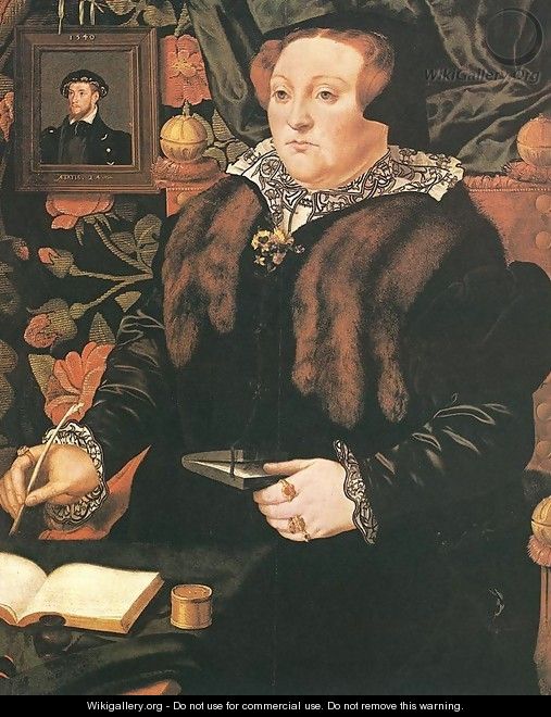 Portrait of Lady Dacre 1540 - Hans Eworth
