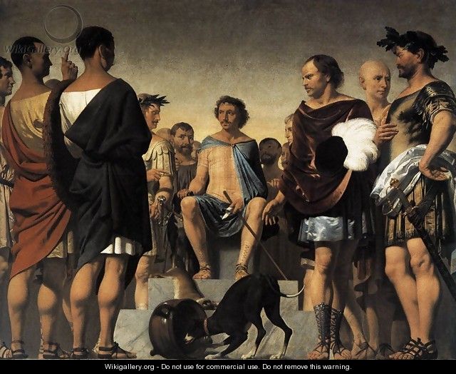 Lycurgus Demonstrates the Benefits of Education 1660-62 - Caesar Van Everdingen