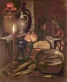 Pantry by candlelight - Georg Flegel