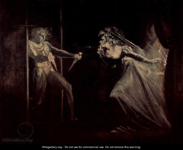 Lady Macbeth takes the daggers - Johann Heinrich Fussli