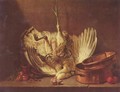 Still life with suspended turkey - Jean-Baptiste-Simeon Chardin