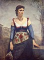 Agostina, the Italian - Jean-Baptiste-Camille Corot