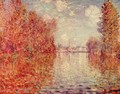 Autumn in Argenteuil - Claude Oscar Monet