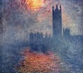 Houses of Parliament, Sunset - Claude Oscar Monet