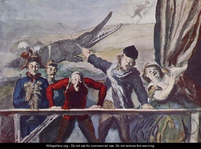The idea - Honoré Daumier