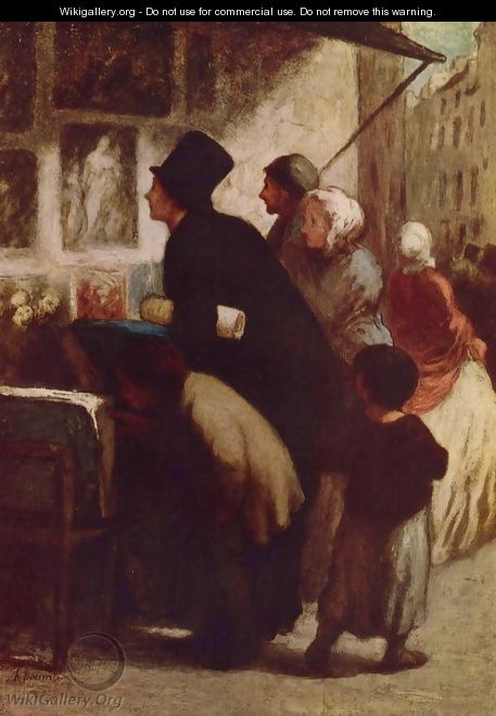 The engraving dealer - Honoré Daumier