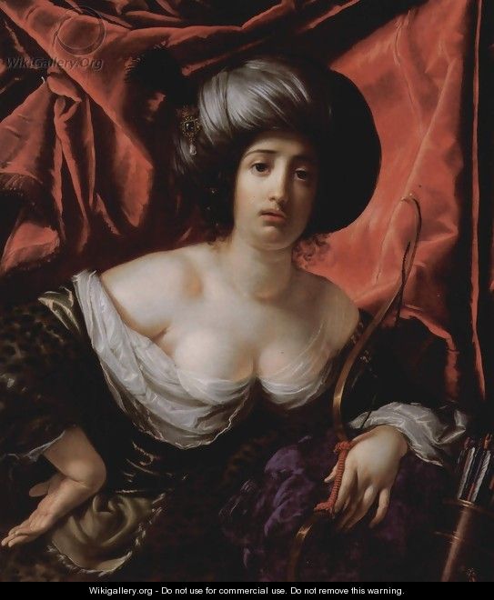 Portrait of a lady as Diana - Cesare Dandini