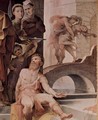 Allegorical frescos (Political virtues) from the Palazzo Pubblico in Siena scene, the victim of Seleucus of Locris, detail - Domenico Beccafumi
