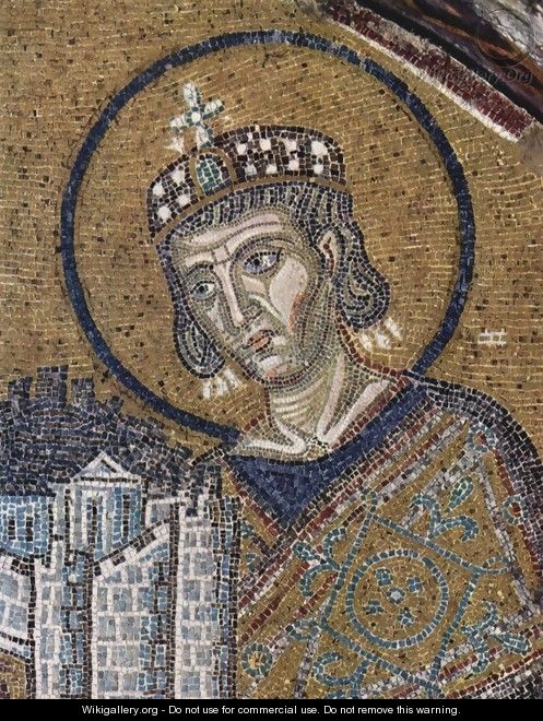 Mosaics in the Hagia Sophia - Byzantine Unknown Master