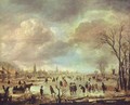 River view in the winter - Aert van der Neer