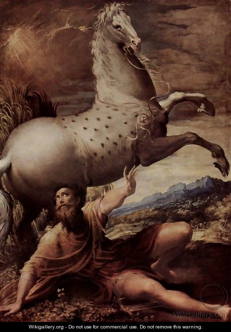 The fall of St. Paul - Nicolo Dell