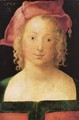 Portrait of a young girl with red cap - Albrecht Durer