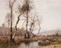River Landscape 2 - Louis-Aime Japy