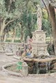 Fountain In The Park - R. Janni