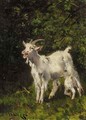 Goat And Its Kid - Giuseppe Palizzi