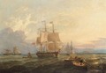 Ship At Sea - William Adolphus Knell