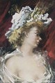 A Portrait Of An Elegant Lady - Frans Helfferich