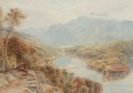 Loch Katrine From Above The Silver Strand - Ebenezer Wake Cook