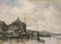 A View Of Dordrecht - Jacob Henricus Maris