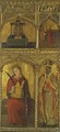 Ecce Homo, St. Cecilia, St. Catherine And St. Nicholas - Italian School