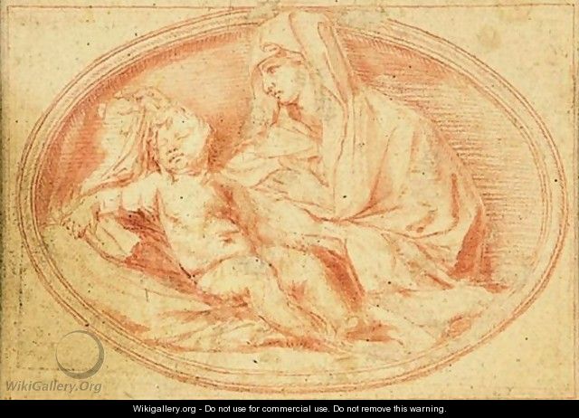 Madonna And Child - Bolognese School