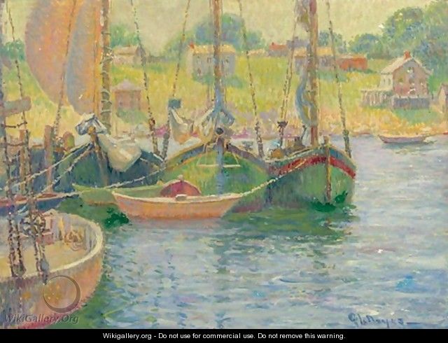 Gloucester Fishing Boats - George Loftus Noyes