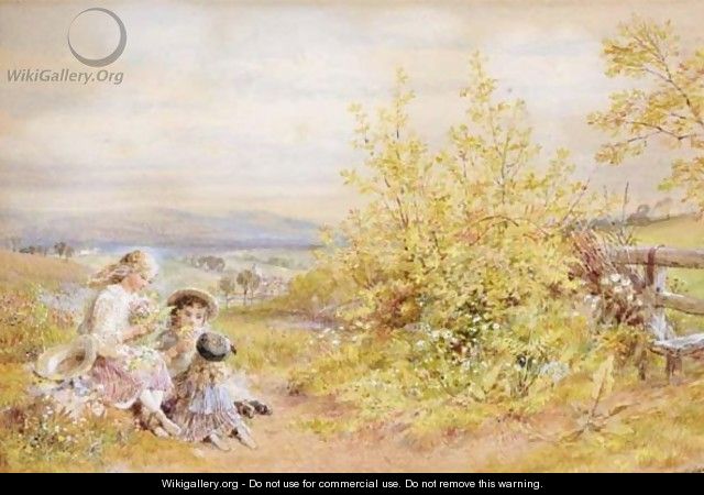 Picking Wild Flowers - (after) William Stephen Coleman