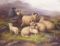 The Shepherd And His Flock - John Morris