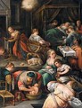 The Birth Of The Virgin - (after) Francesco Da Ponte, Called Francesco Bassano
