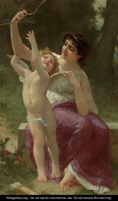 Venus And Cupid 2 - Guillaume Seignac