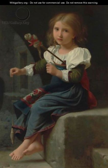 Young Girl Of Galinero - Paul Alfred de Curzon