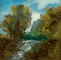 Chute D'Eau Esquim - Gustave Courbet